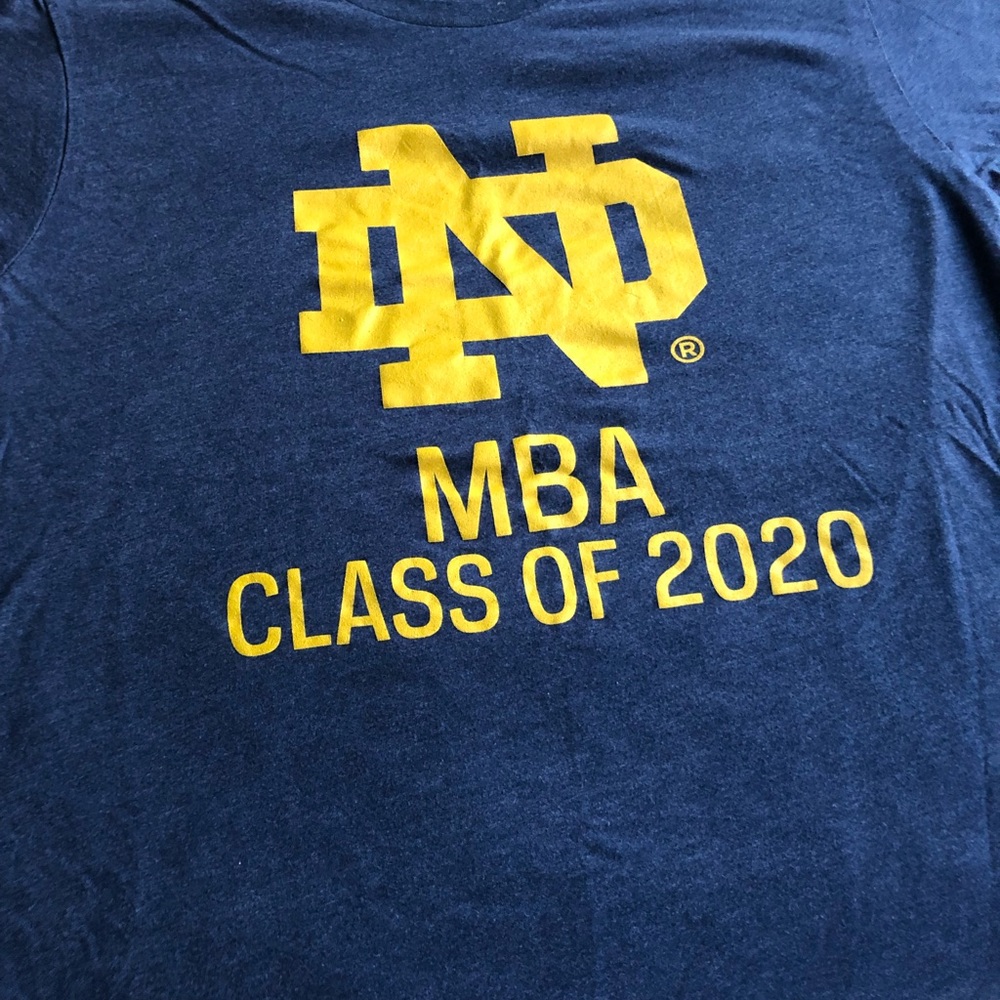 ND MBA 2020 Shirt